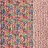 Printed Quilted Double Gauze GLADYS 3J / MADINO 1J Petal / Pink